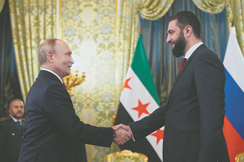 Кремль принял новую Сирию и ее лидера