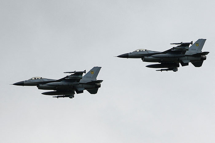 В киевском небе обнаружили наемников на F-16