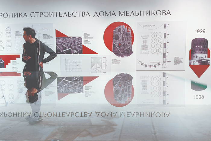 Выствка «Образы Дома Мельникова»