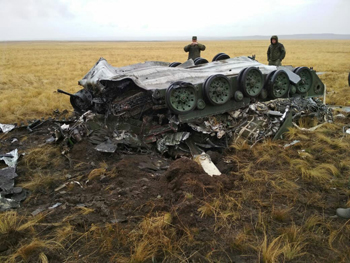 военные учения, центр-2019, бронетранспортер, десантирование, чп