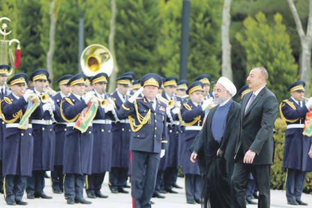 иран, президент, роухани, визит, азербайджан, каспий, правовой статус, туркменистан