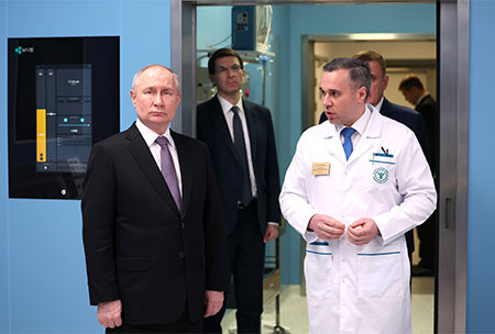 Кандидат Путин проехал от Петербурга до Тулы через Москву...