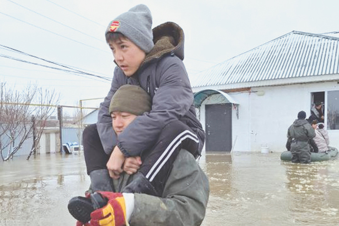 Казахстан уходит под воду