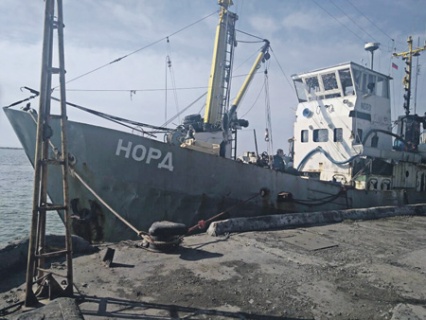 норд, судно, украина, азовское море, россияне, моряки