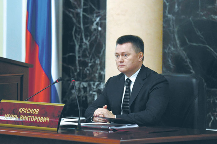 Краснов приступил к непосредственному руководству отечественной Фемидой