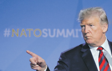 трамп, нато, саммит, финансовые условия