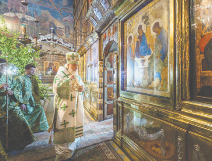 рпц, патриарх кирилл, троица, музей, икона, андрей рублев, т скандал, реституция ценностей, государство, общество