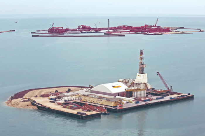 Каспийские нефтяные поля становятся прифронтовыми