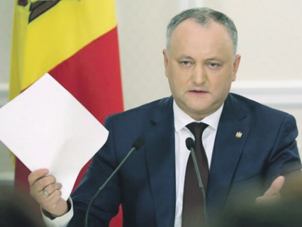 молдавия, молдова, додон, президент, правительство, кризис, конфликт
