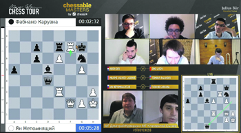 шахматы, chessable masters, турниры, ян непомнящий, фабиано каруана