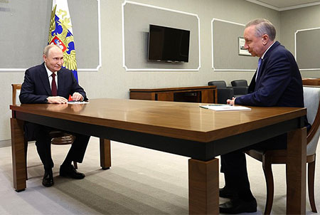 Турчак и Беглов поблагодарили Путина по-разному...