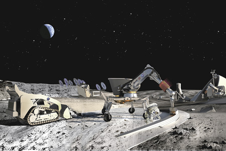 космос, космонавтика, луна, лунная база, гравитация, притяжение