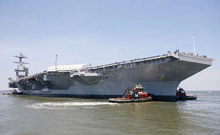 ВМС, США, авианосец, форд, скандал