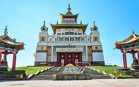 индия, калмыкия, буддизм, религия, культура