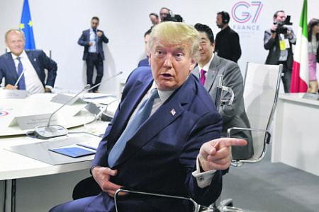 большая семерка, скандал, трамп, россия, нато, расходы