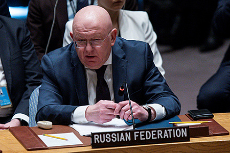 россия, председательство, совбез оон, антироссийская кампания, международные отношения