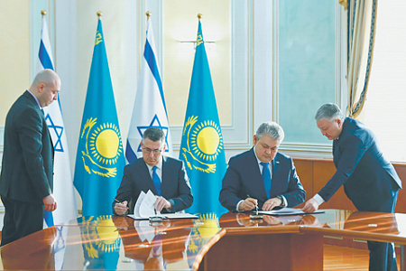 израиль, казахстан, меморандум, безвизовый режим, авраамовы соглашения, экономическое партнерство, каспийский регион, азербайджан