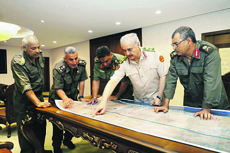 ливия, хафтар, военная операция, триполи, сарадж, ес, могерини