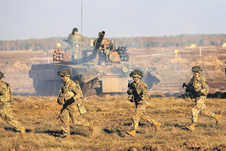 польша, военный контингент, сша, нато