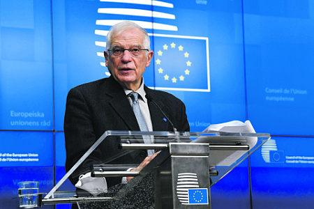 ес, боррель, критика, отставка, навальный, митинги, антироссийские санкции