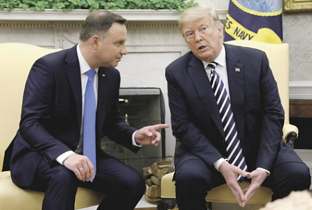 польша, дуда, трамп, сша, военная база, холокост, моравецкий