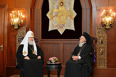 патриарх кирилл, патриарх варфоломей, встреча, рпц, упц, московский патриархат, киевский патриархат, автокефалия