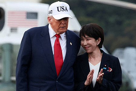 вашинтон, саммит, япония, сша, такаити, трампа, военный альянс, военная угроза, китай
