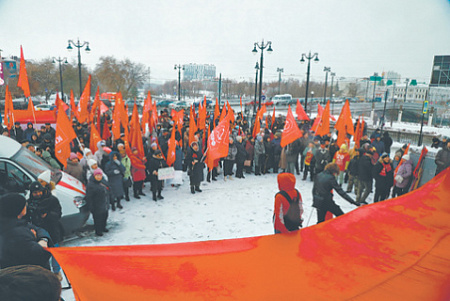 кпрф, 7 нояября, годовщина революции, демонстрации, митинги, регионы